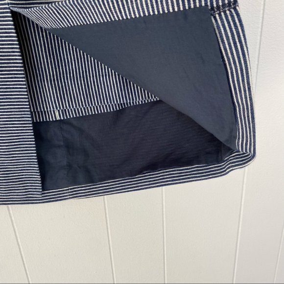 NWT Kate Spade Saturday Layover Skirt in Railroad Stripes Pencil Skirt - Picture 9 of 11